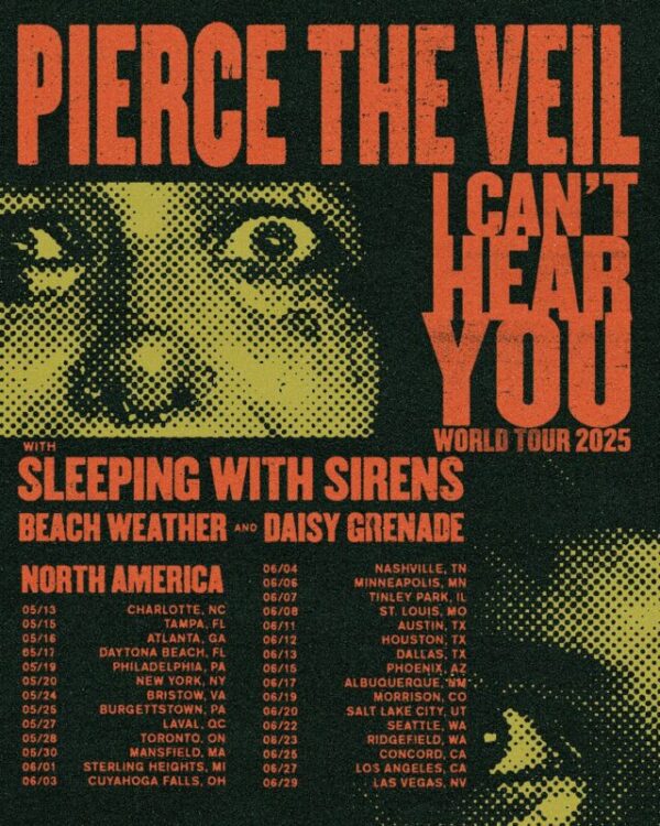 PIERCE THE VEIL I Can't Hear You World Tour,  June 26,  June 27,  July 1st, 2025, 7:00 pm @ Kia Forum $ 30.00 - Image 5
