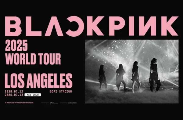 BLACKPINK 2025 World Tour Sat. July 12 & Sun. July 13 2025 @ 8.00 PM Sofi Stadium $35.00