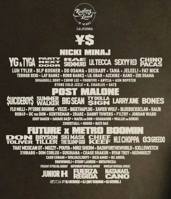 Rolling Loud California Hollywood Park Grounds Adjacent to Sofi Stadium Mar 15th/ Mar16th 2025 @ 12 pm $30.00 - Image 5
